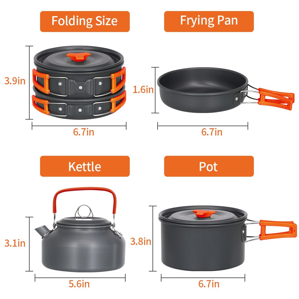 Best Adventure Shop™ Camping Cookware Set