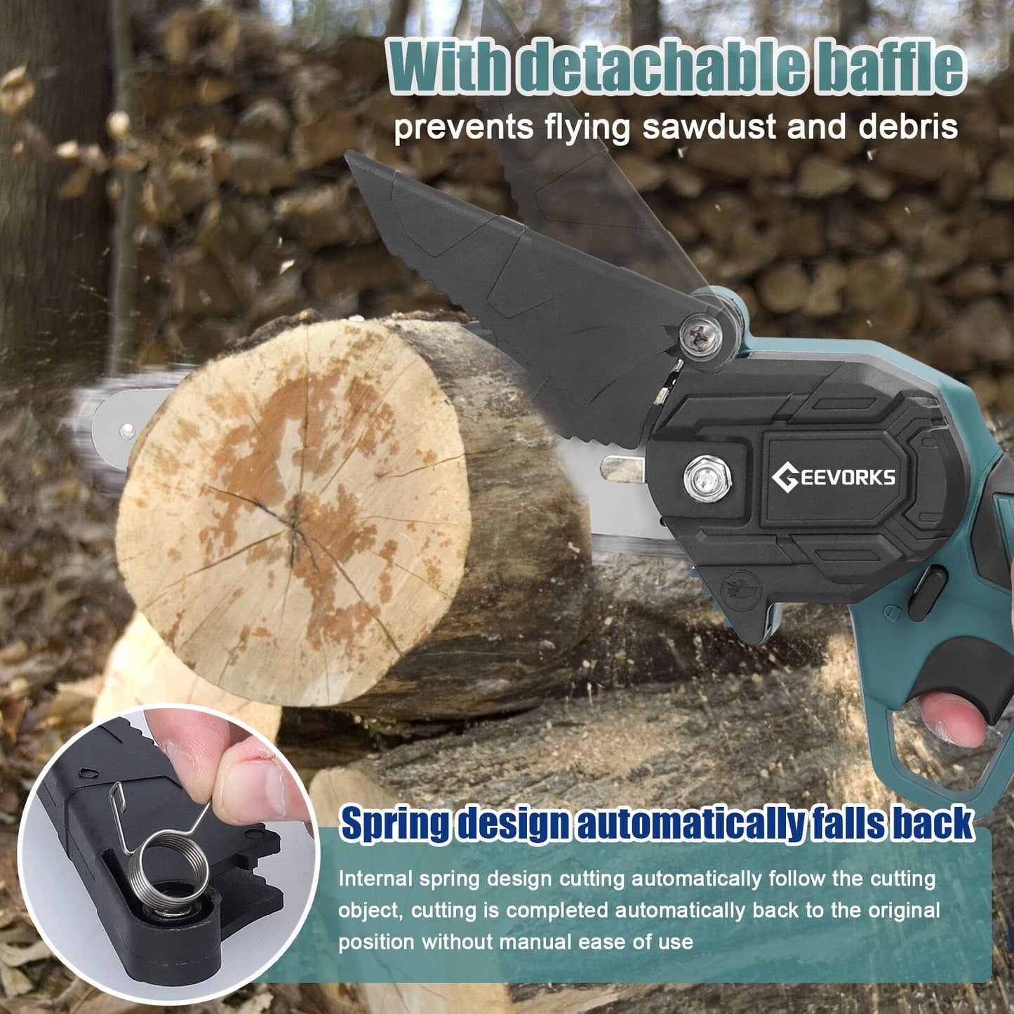 Best Adventure Shop™ Cordless Electric Chainsaw