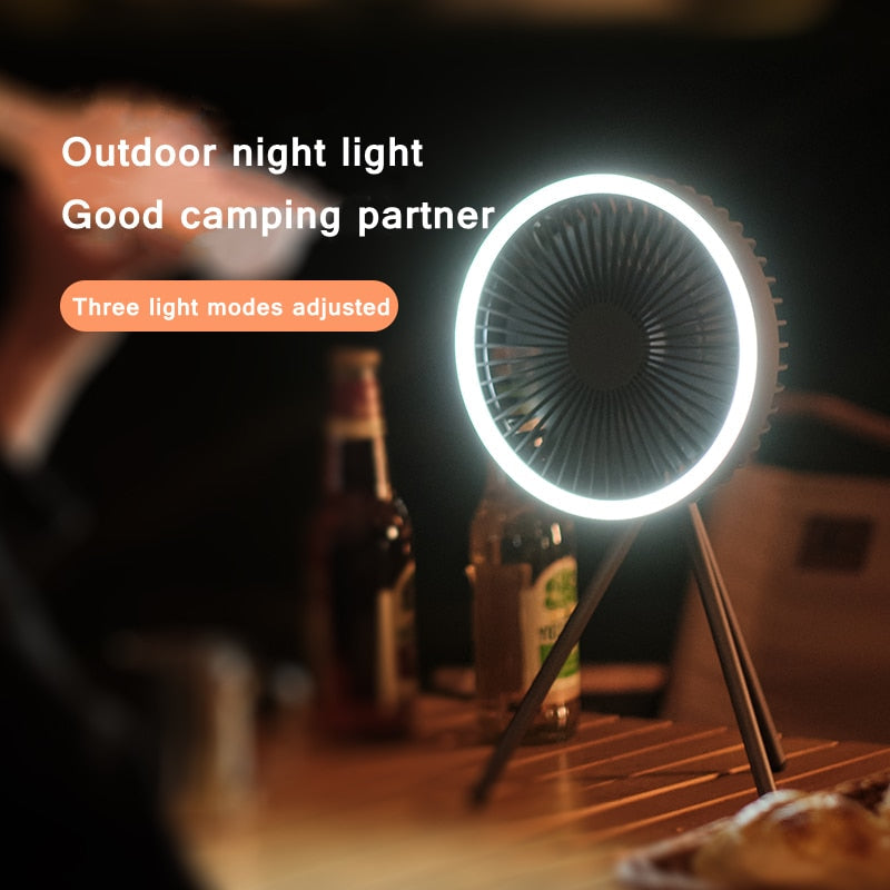 Best Adventure Shop™ 3-in-1 Smart Portable Camping Fan