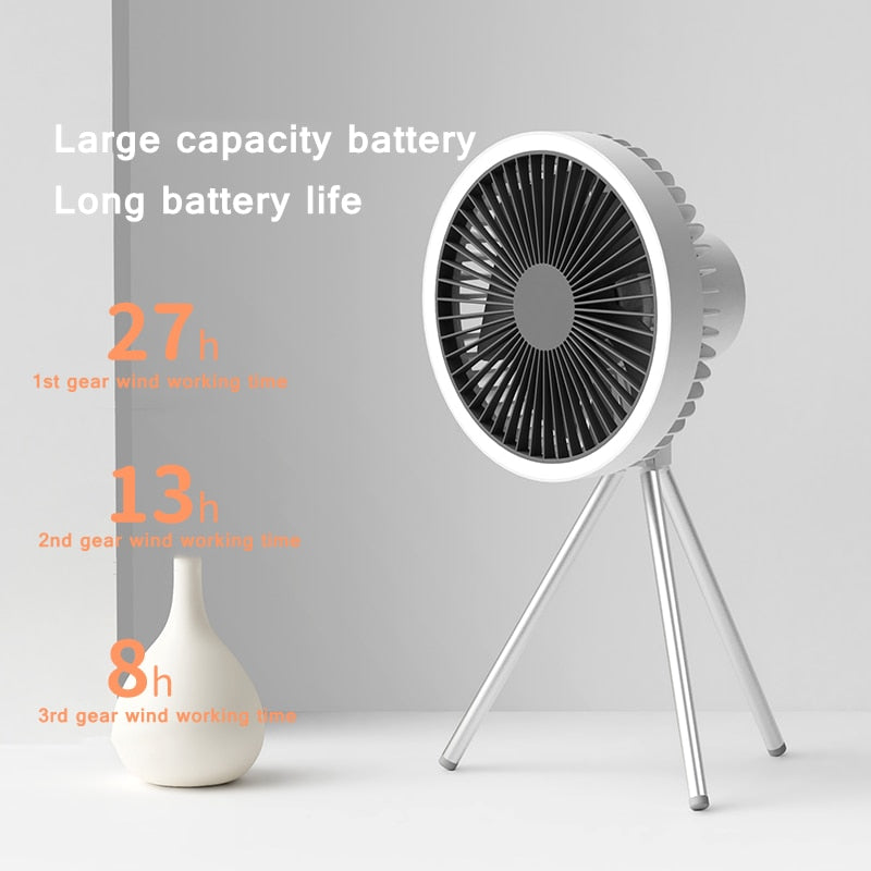 Best Adventure Shop™ 3-in-1 Smart Portable Camping Fan